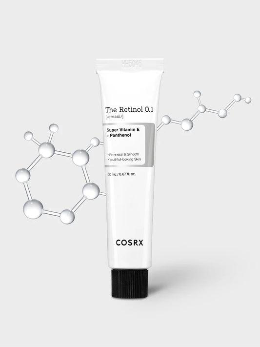 COSRX The Retinol 0.1 Cream 20ml tube – beginner retinol for anti-aging
