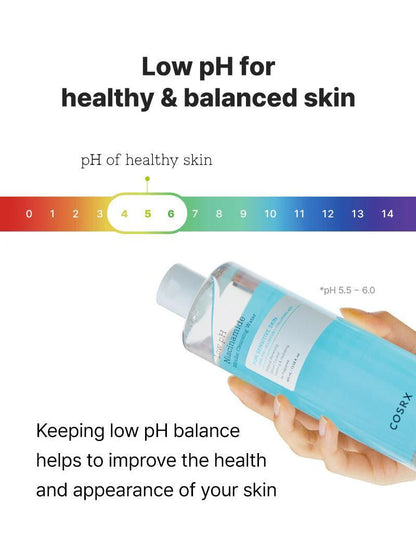 COSRX Low pH Micellar Cleansing Water for healthy, balanced skin pH